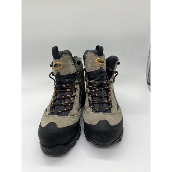 Vintage Adidas Boots Mens Size 8.5 Gray Suede SympaTex Snow Hiking Winter